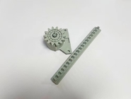 اتصالات لوله آلومینیومی صنعتی چرخ دنده های آلومینیومی نقره ای خاکستری برای چرخ دستی